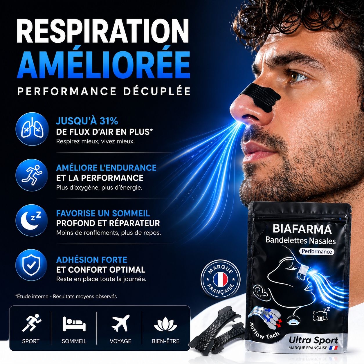 Respirez mieux pendant l’effort